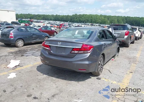 2014 Honda Civic Ex z USA, uszkodzony, nr VIN 19XFB2F87EE005417